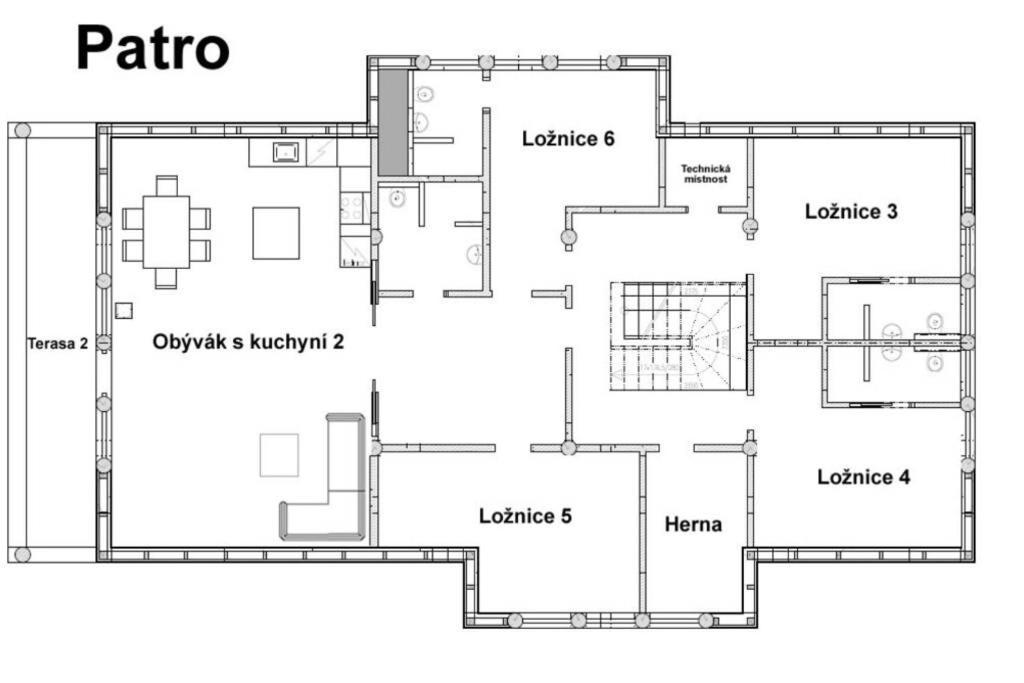 Luxusni Srub Az 24 Luzek - Sruby-Lipno Villa Frymburk Eksteriør bilde