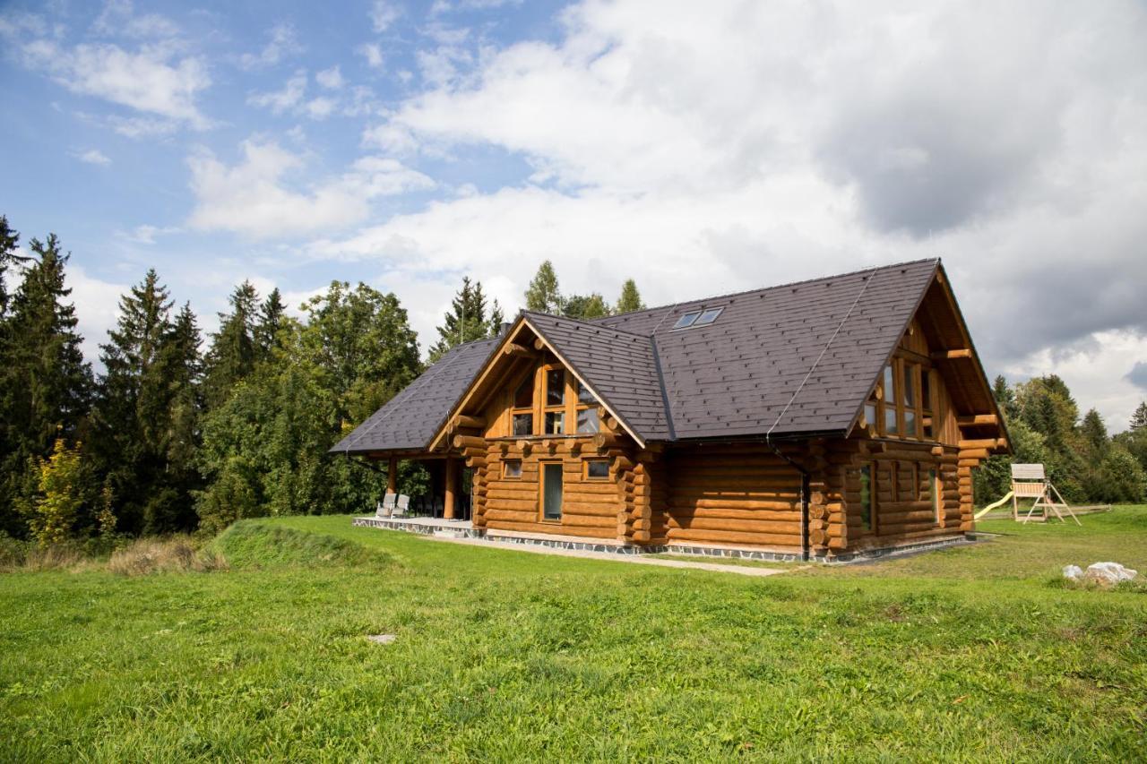 Luxusni Srub Az 24 Luzek - Sruby-Lipno Villa Frymburk Eksteriør bilde