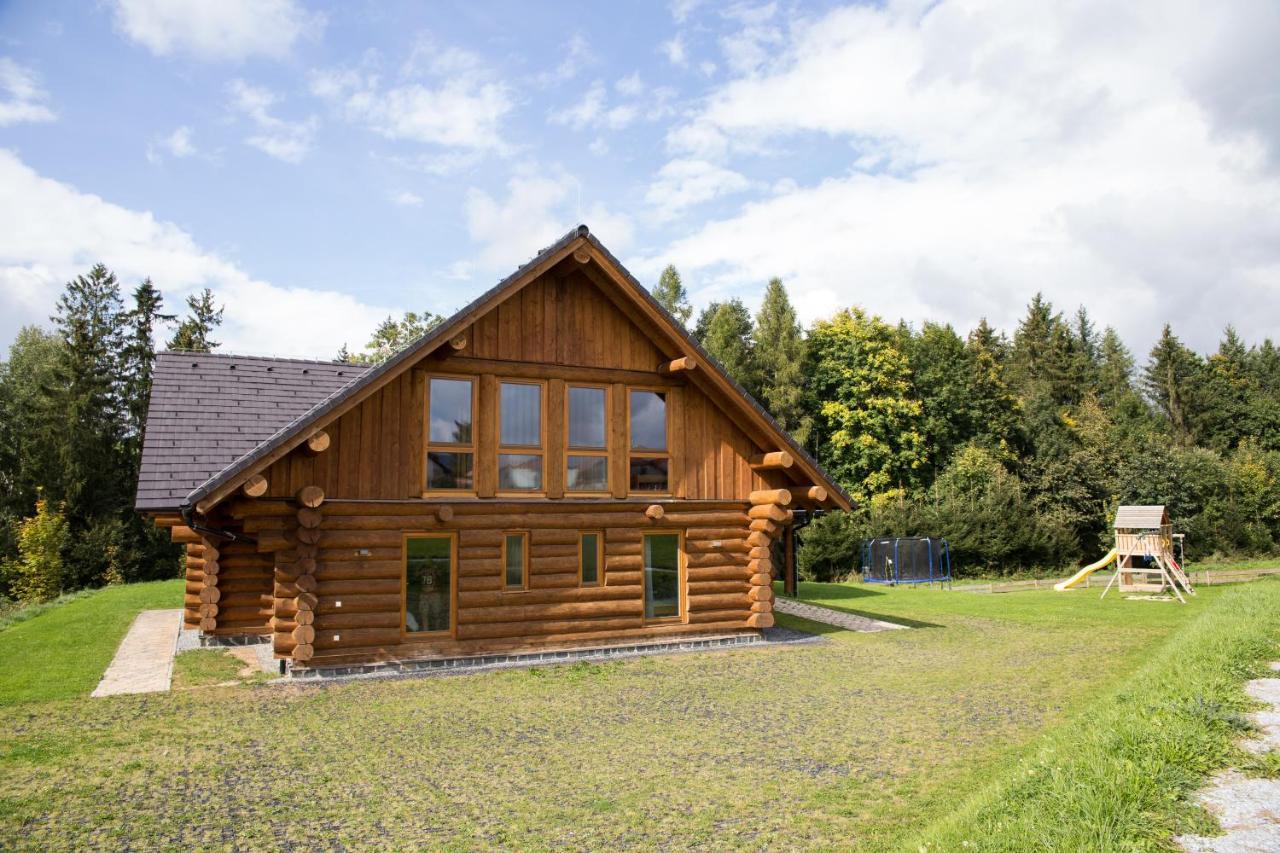 Luxusni Srub Az 24 Luzek - Sruby-Lipno Villa Frymburk Eksteriør bilde