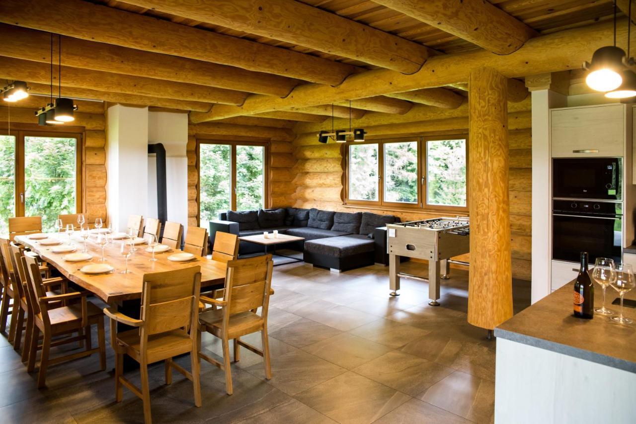 Luxusni Srub Az 24 Luzek - Sruby-Lipno Villa Frymburk Eksteriør bilde