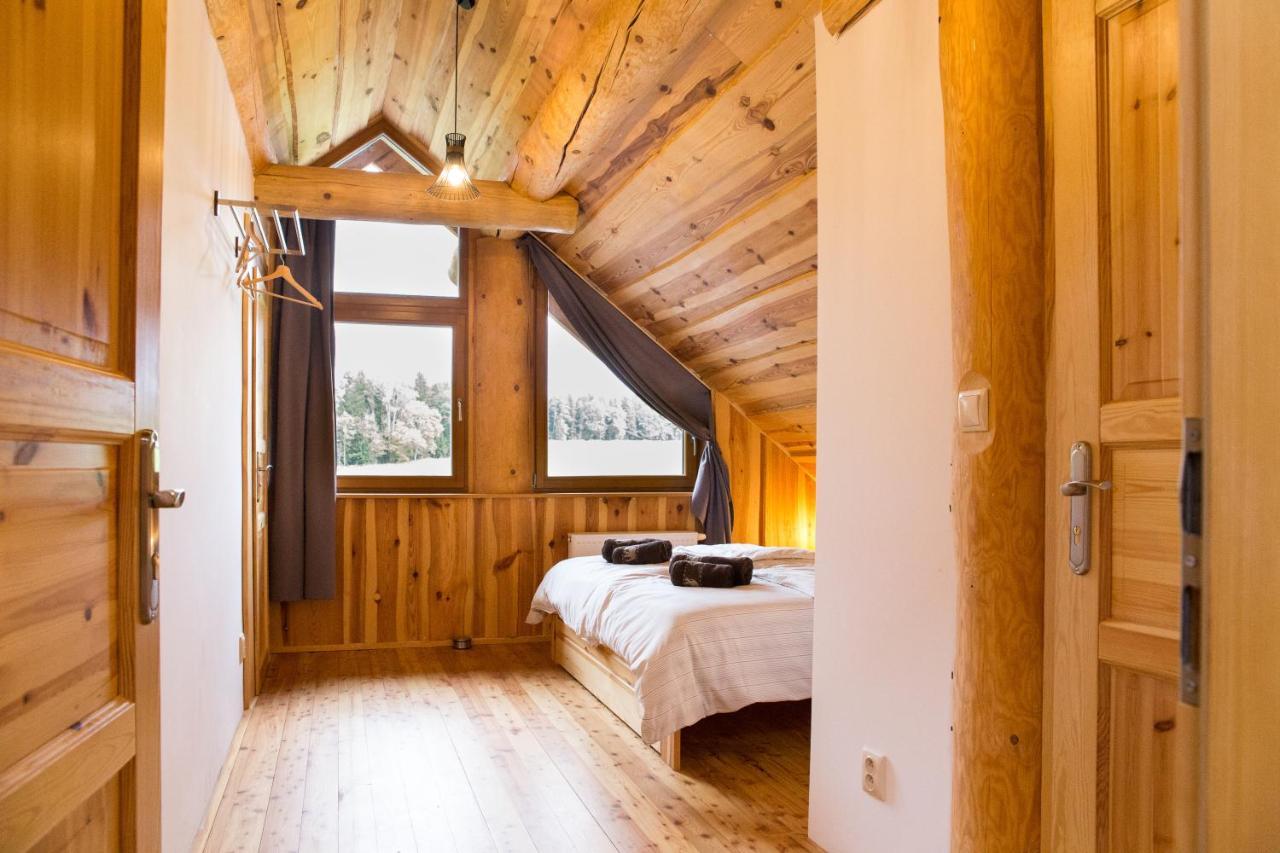 Luxusni Srub Az 24 Luzek - Sruby-Lipno Villa Frymburk Eksteriør bilde